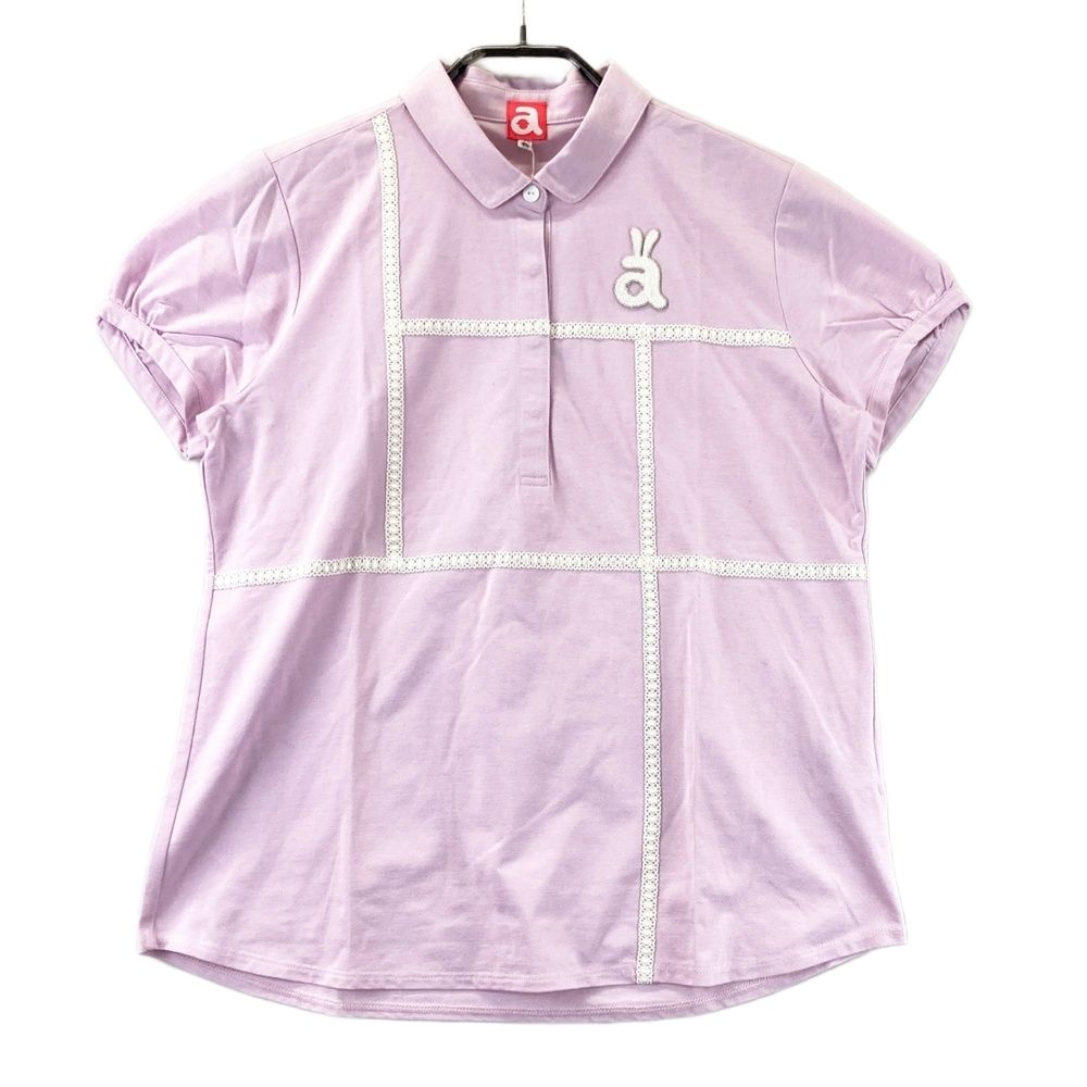 サイズ 40 アルチビオ 半袖ポロシャツ ピンク系 ゴルフウェア レディース ストスト