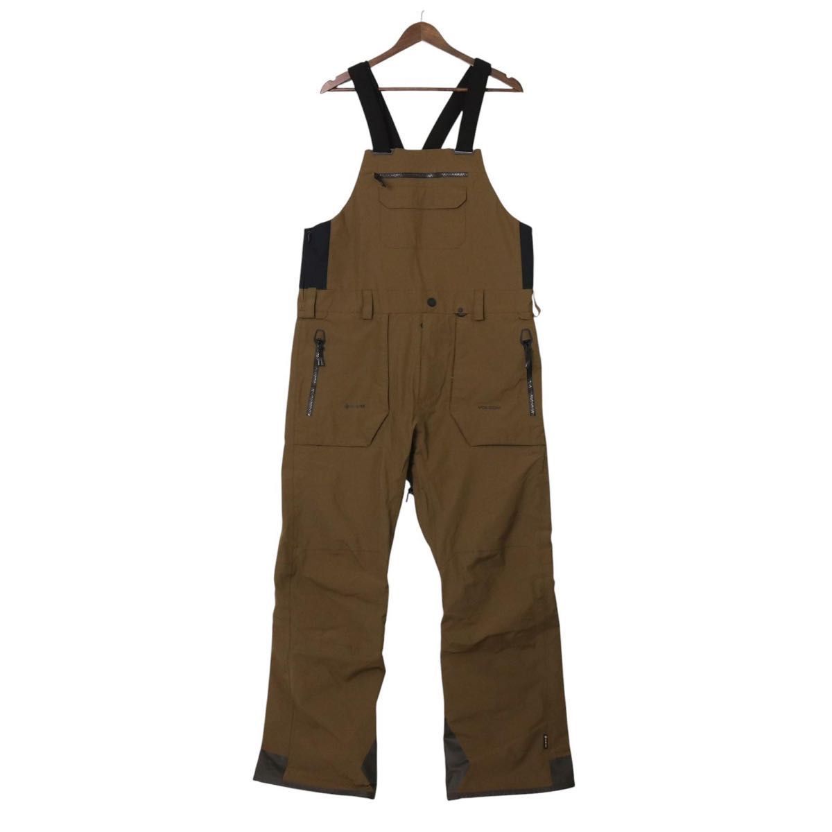VOLCOM ボルコム RAIN GORE TEX BIB OVERALL ゴアテックス ビブパンツ スノボパンツ L メンズ