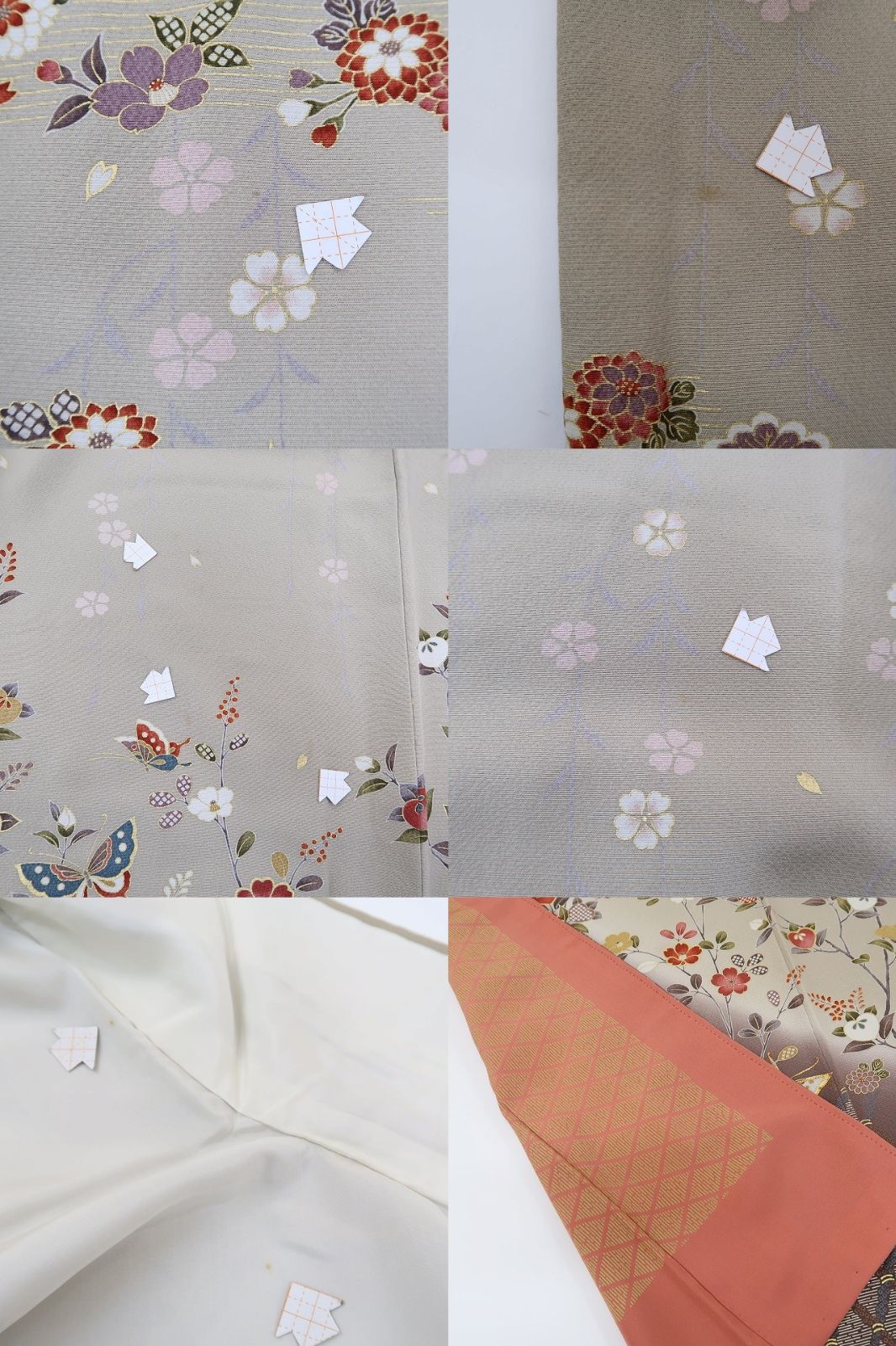 桜 手縫い仕立て