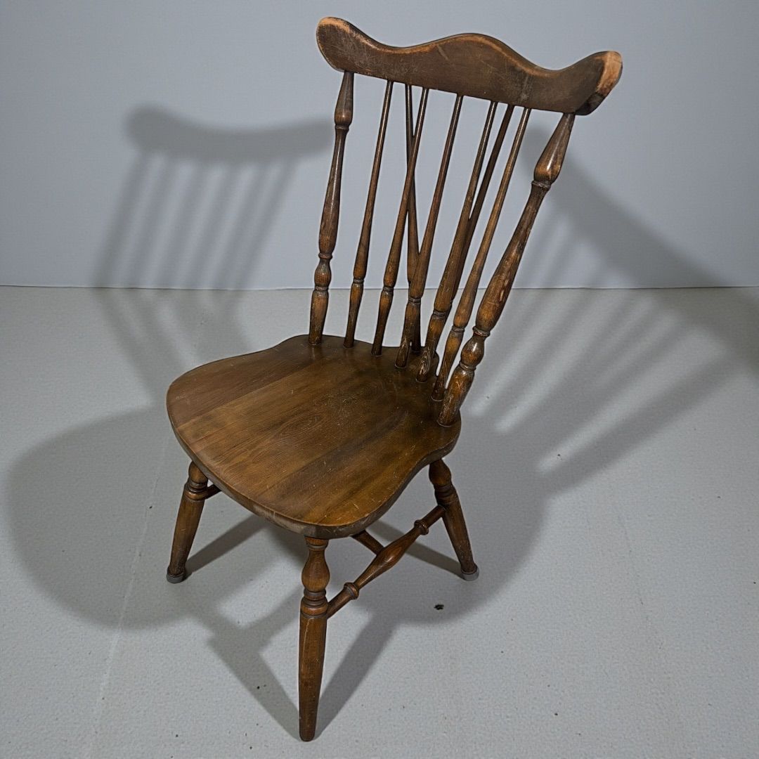 昭和レトロ 飛騨産業 飛騨家具 ウィンザーチェア 木製椅子