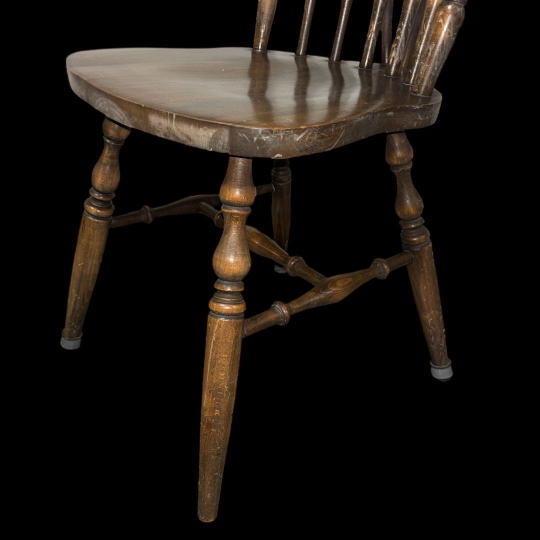 昭和レトロ 飛騨産業 飛騨家具 ウィンザーチェア 木製椅子