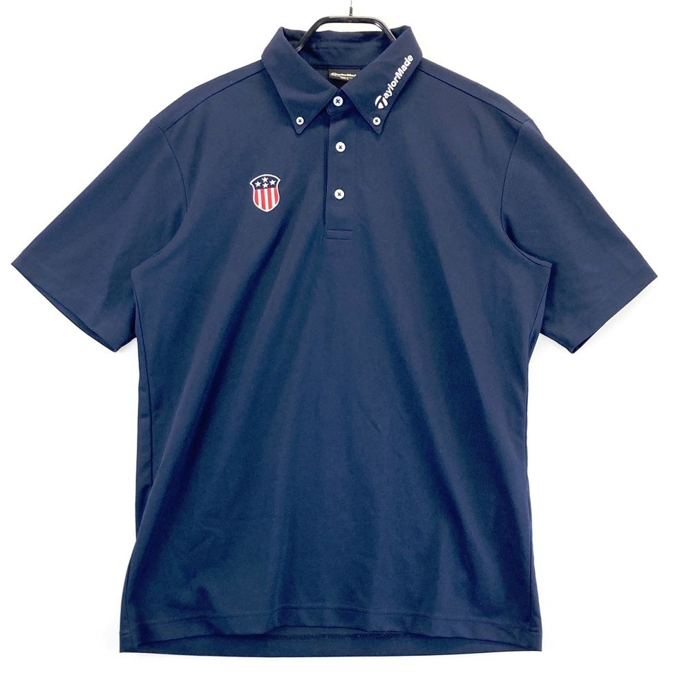 サイズ：L TAYLOR MADE テーラーメイド 半袖ポロシャツ ボタンダウン