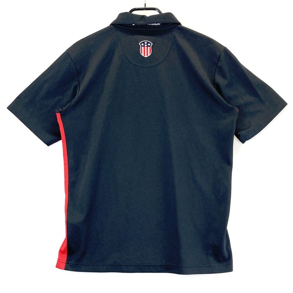 サイズ：L TAYLOR MADE テーラーメイド 半袖ポロシャツ ブラック系