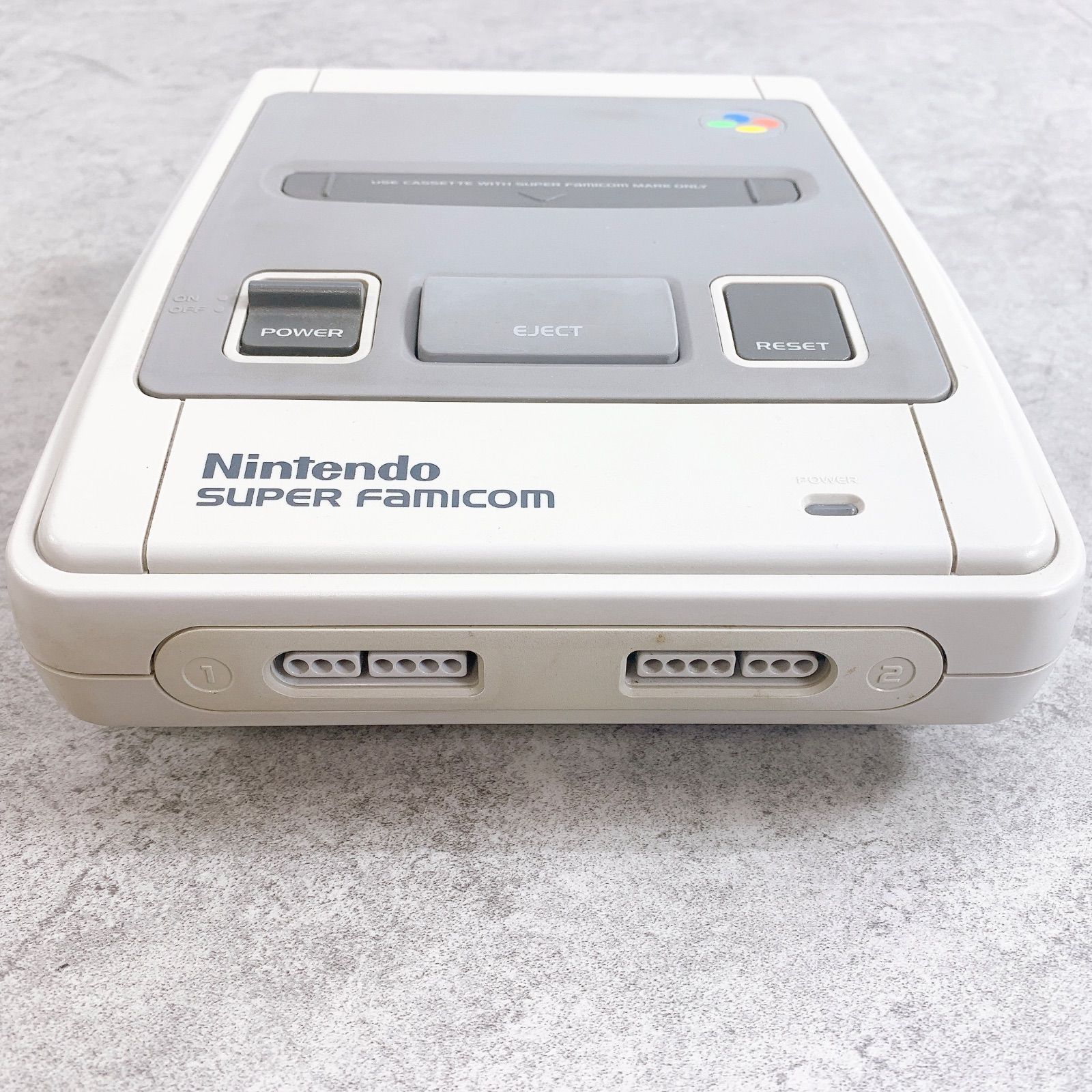 H-290 任天堂 スーパーファミコン 本体 HVC-002 グレー 動作確認済