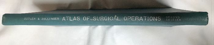 【2025，大得価】 洋書 ATLAS OF SURGICAL OPERATIONS SECOND EDITION 1957 Cutler Zollinger 医学書 洋書