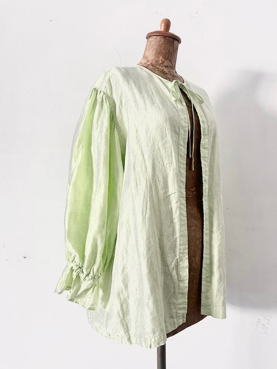 リネン バックネックリボン2