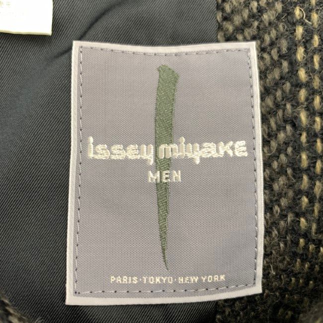 ISSEY MIYAKE MEN テーラードジャケット 80s vintage 80年代 筆タグ