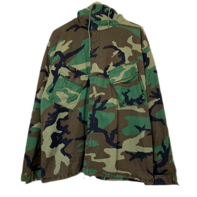 【人気定番，品質保証】 CREATIVE APPAREL　ミリタリージャケット　90s vintage　90年代　フィールドジャケット　アウター　SPO100-94-C-0349　米軍　アメリカ軍　総柄　迷彩　カモフラ　古着 その他