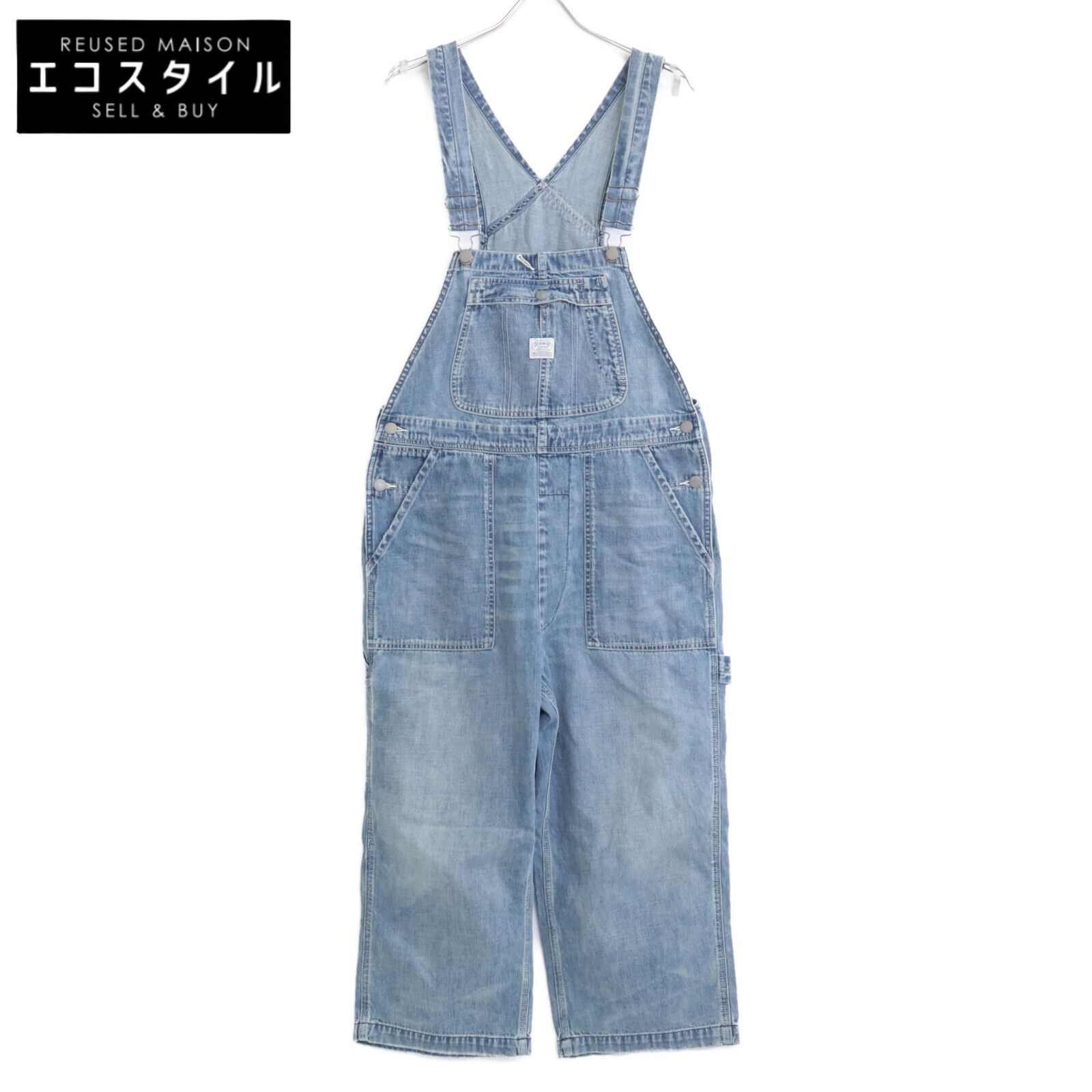 Denimist デニミスト P 25 DSW 1500 D 247 A RELAXED OVERALL ﾃﾞﾆﾑｵｰﾊﾞｰｵｰﾙ S