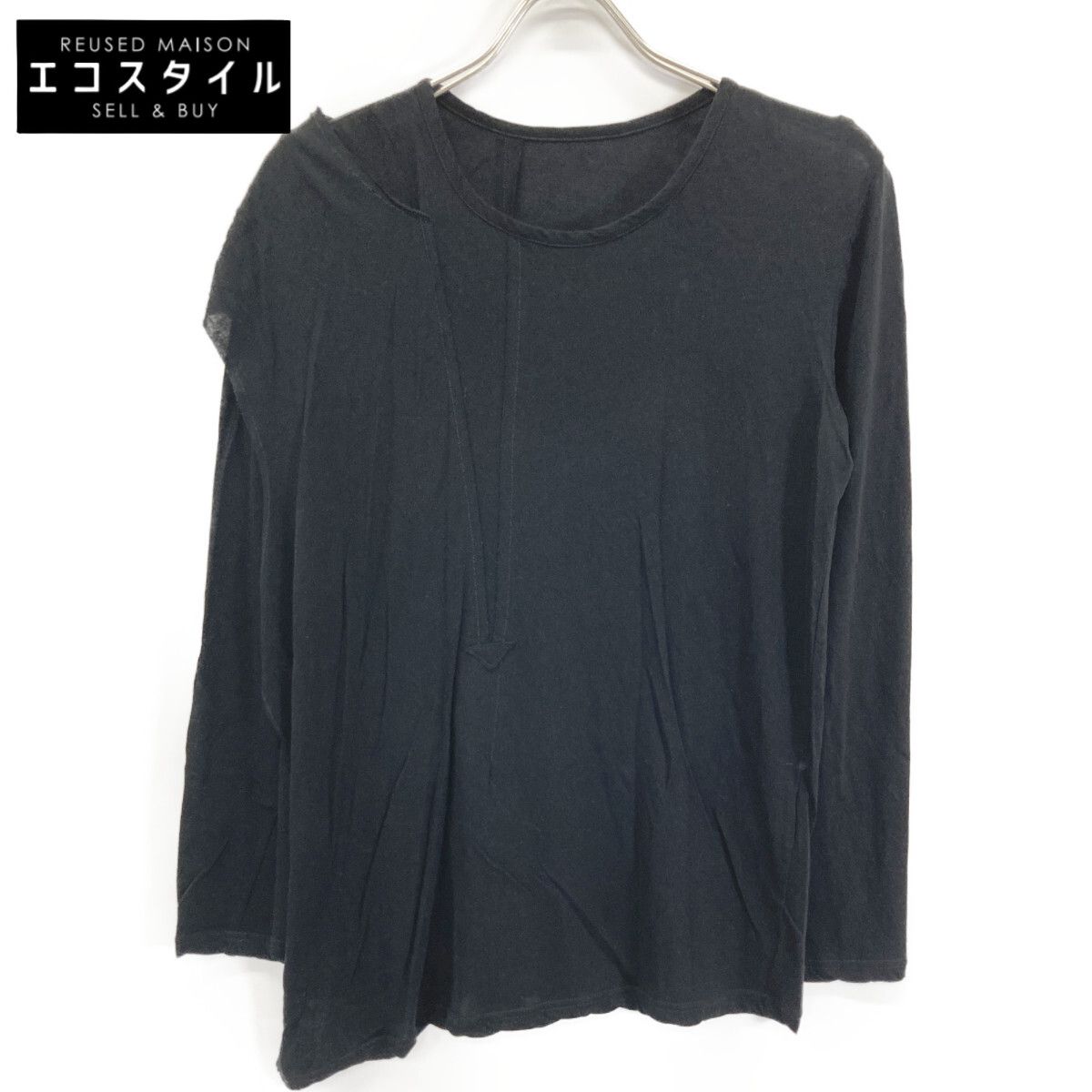 Y s ワイズ YS-T 09-063 ﾌﾞﾗｯｸ 24 SS ｽﾄﾚｯﾁｱｼﾝﾒﾄﾘｰ 変形ｶｯﾄｿｰ 2