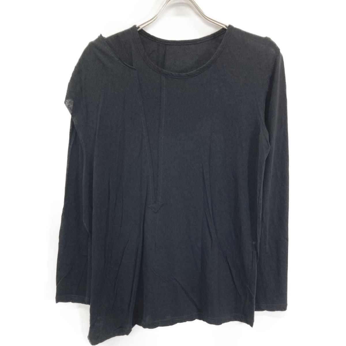 Y s ワイズ YS-T 09-063 ﾌﾞﾗｯｸ 24 SS ｽﾄﾚｯﾁｱｼﾝﾒﾄﾘｰ 変形ｶｯﾄｿｰ 2