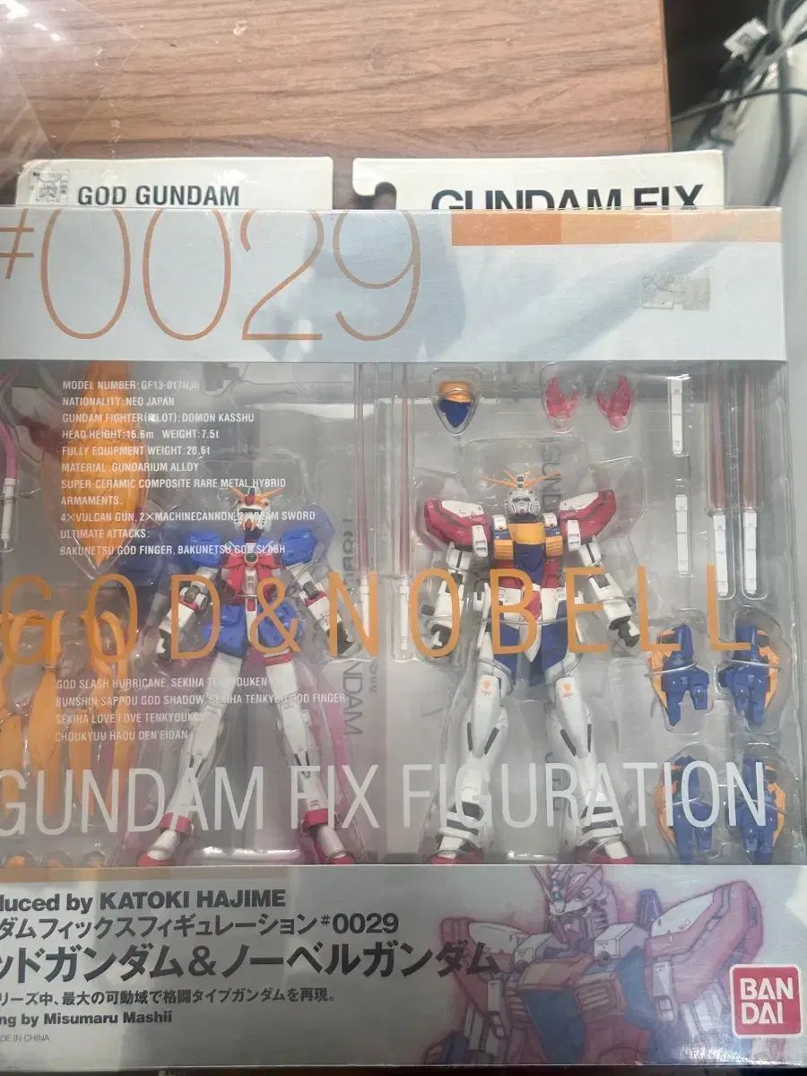  BANDAI バンダイ ガンダム FIX 0029 ゴッドガンダム＆ノーベルガンダム その他 フィギュア