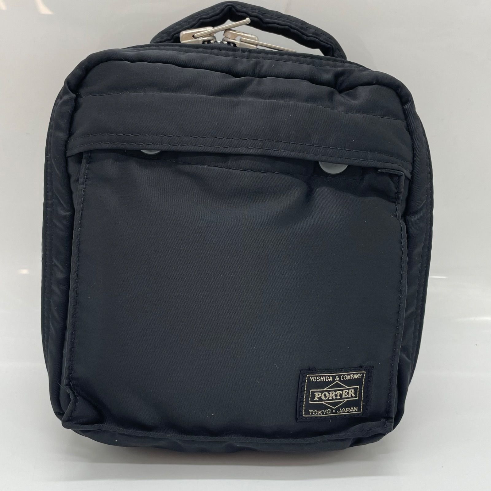 BN 7194 PORTER TANKER ポーター タンカー CD収納 ショルダーバッグ サコッシュ ブラック 吉田カバン