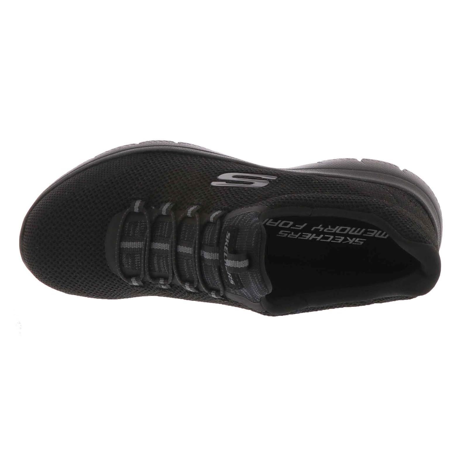  スケッチャーズ スニーカー SUMMITS レディース ブラック 25.5 cm モカシン 靴