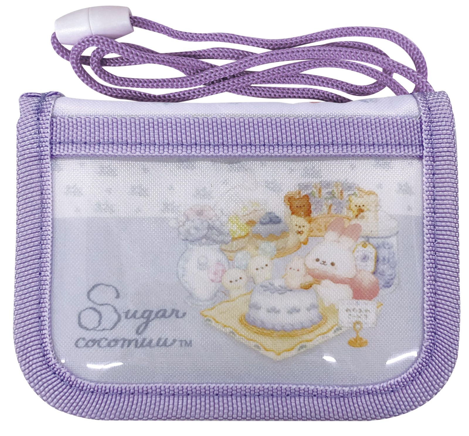 アイプランニング シュガーココムー ウォレット パープル W120×H95×D15mm K-5210C