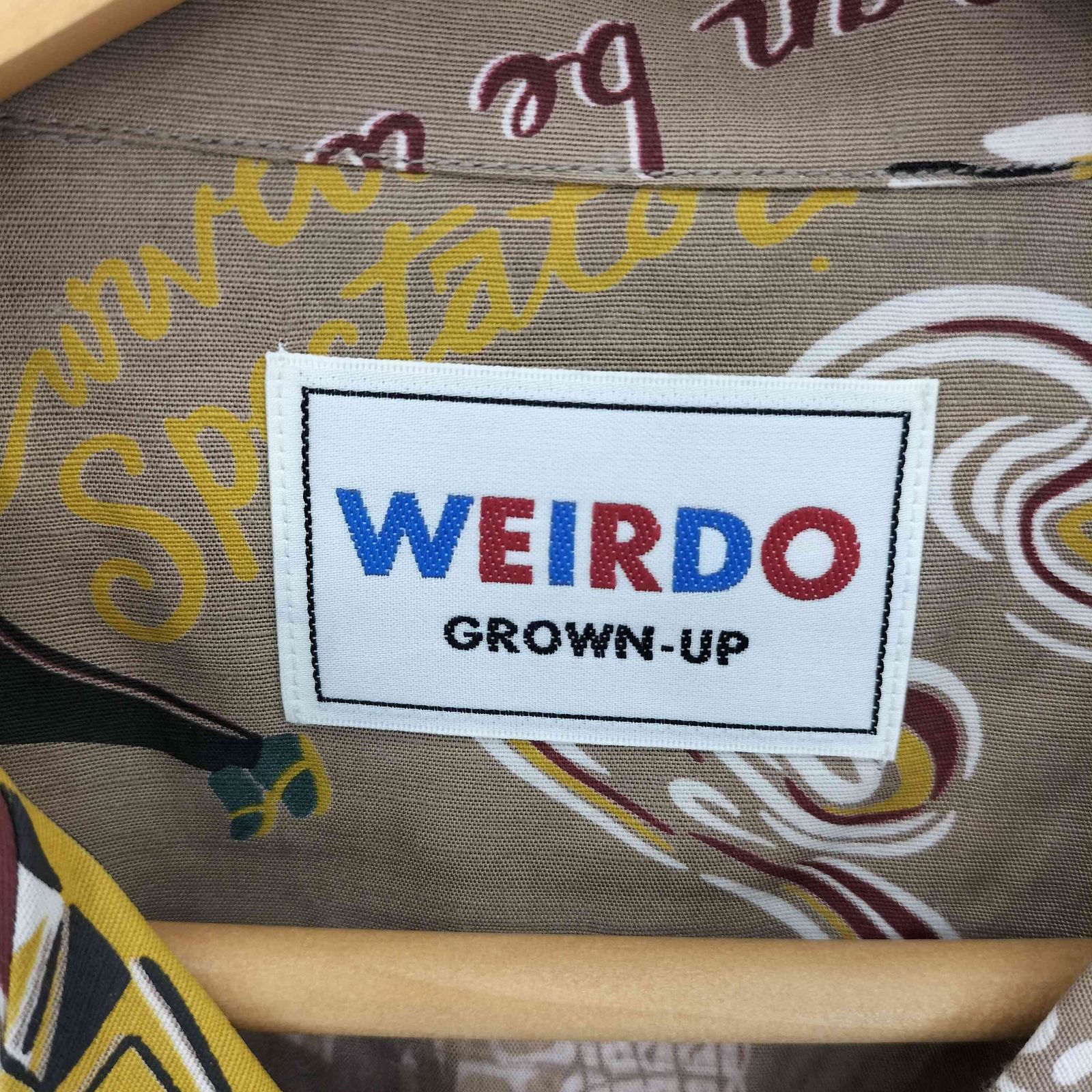 ウィアード WEIRDO HUT S SHIRTS ウィアードハット アロハ 半袖シャツ メンズ M アロハシャツ かりゆしウェア 半袖シャツ シャツ