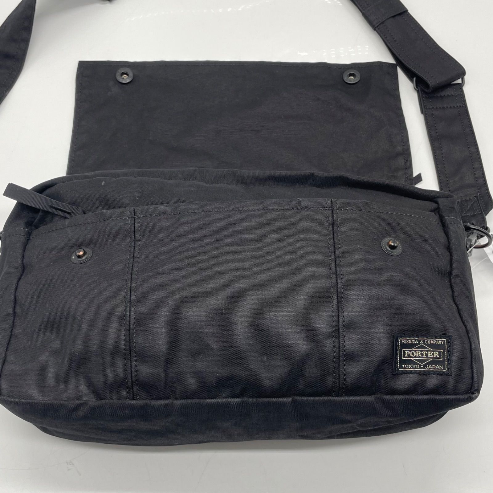 BN7195□PORTER ポーター ショルダーバッグ 横長 レア 希少 - メルカリ