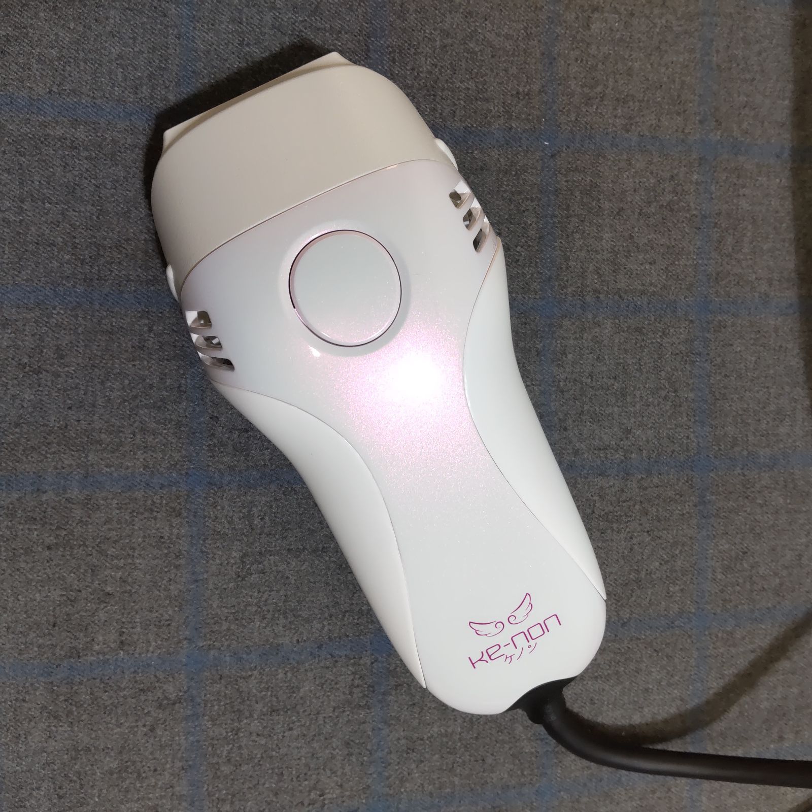 通電確認済み】KE-NON ケノン 脱毛器 Ver 7.2 NIPL-2080 ホワイト 付属
