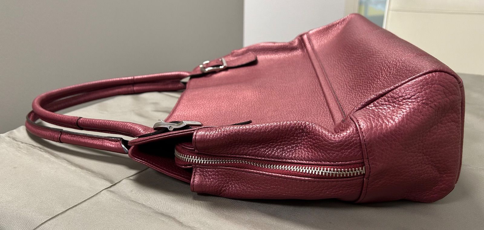 銀座かねまつ レザートートバッグ