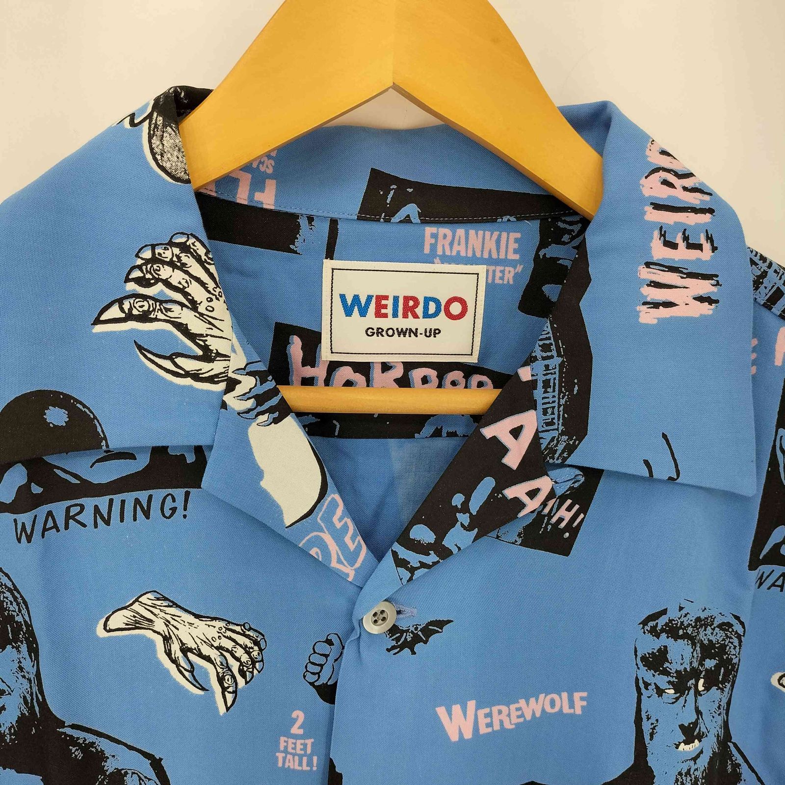 ウィアード WEIRDO HORROR MAGAZINE S/S SHIRTS マガジン アロハ 半袖