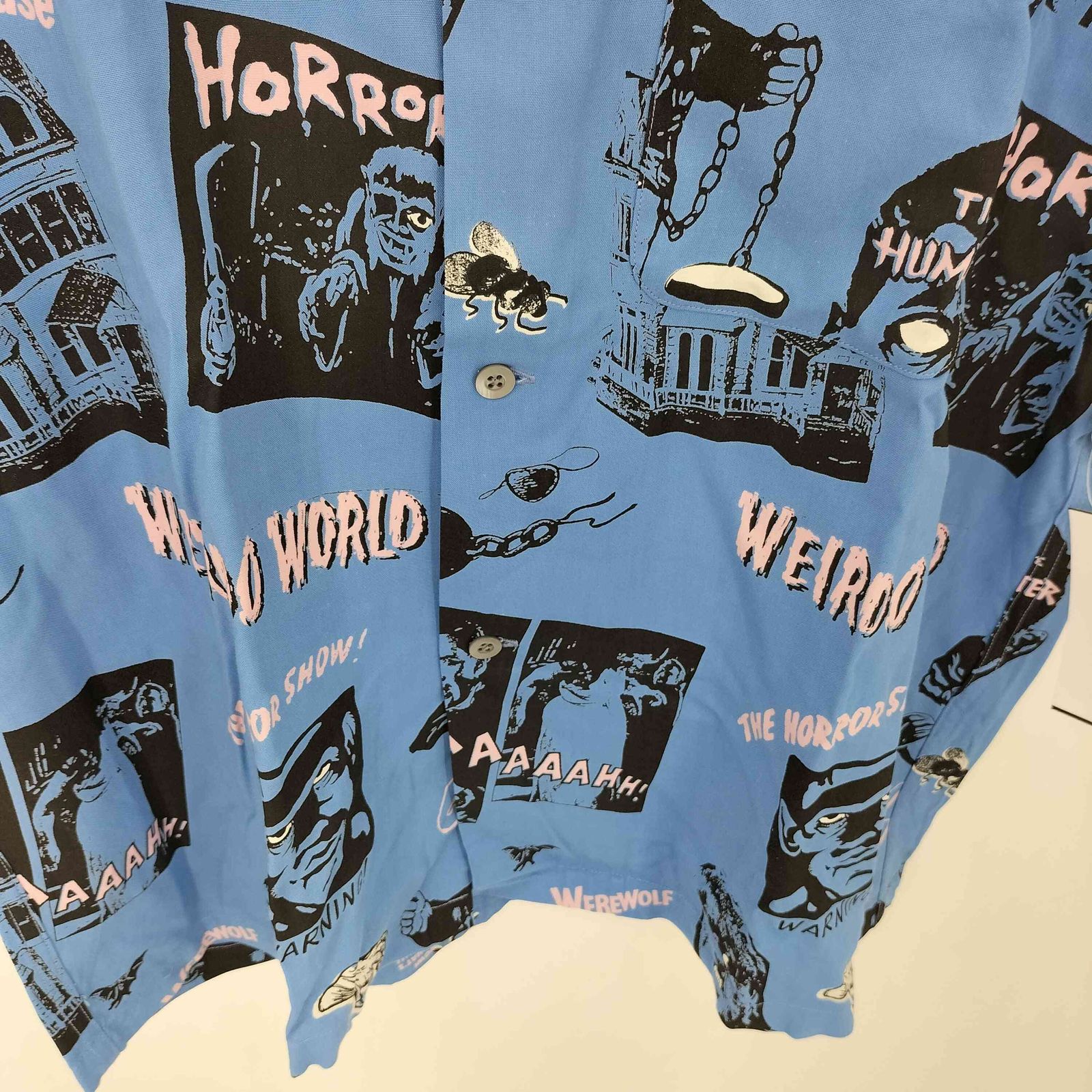 ウィアード WEIRDO HORROR MAGAZINE S/S SHIRTS マガジン アロハ 半袖