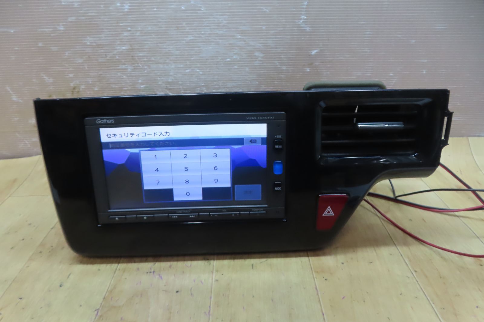 タッチパネル正常 F 5136 ホンダ フィット DAA GP 6 VXM 164 VFXi メモリーナビ 本体のみ フレーム付