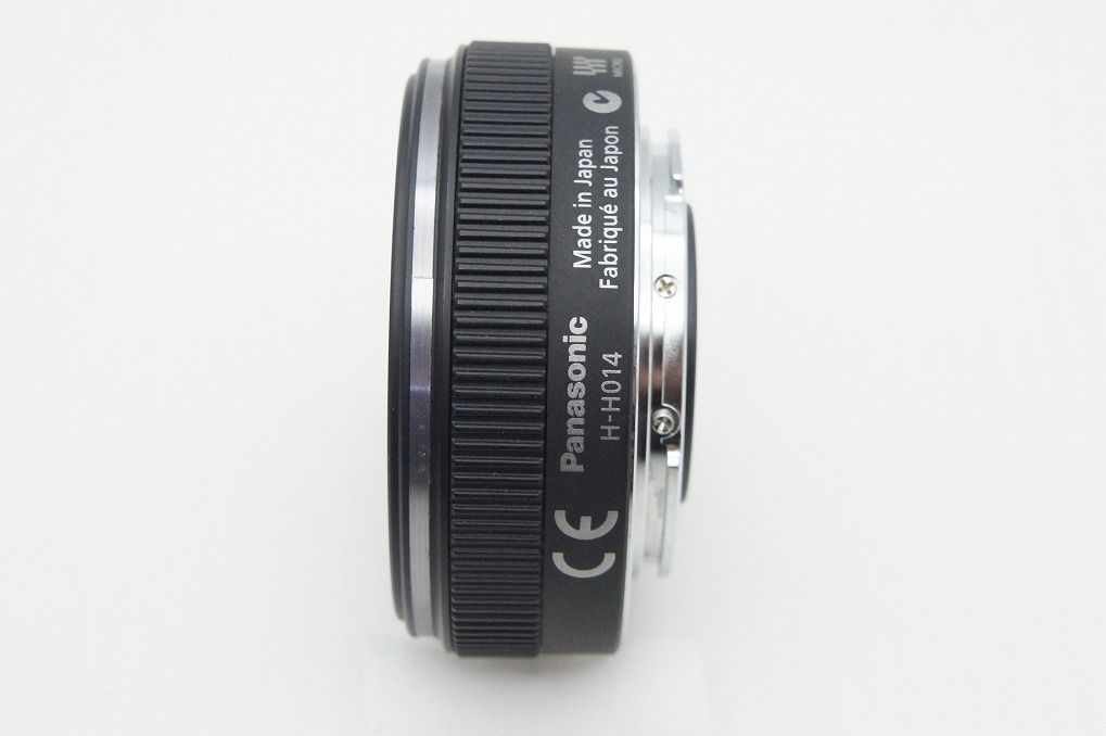 良品 Panasonic LUMIX G 14mm F2.5 ASPH. H-H014 広角パンケーキレンズ