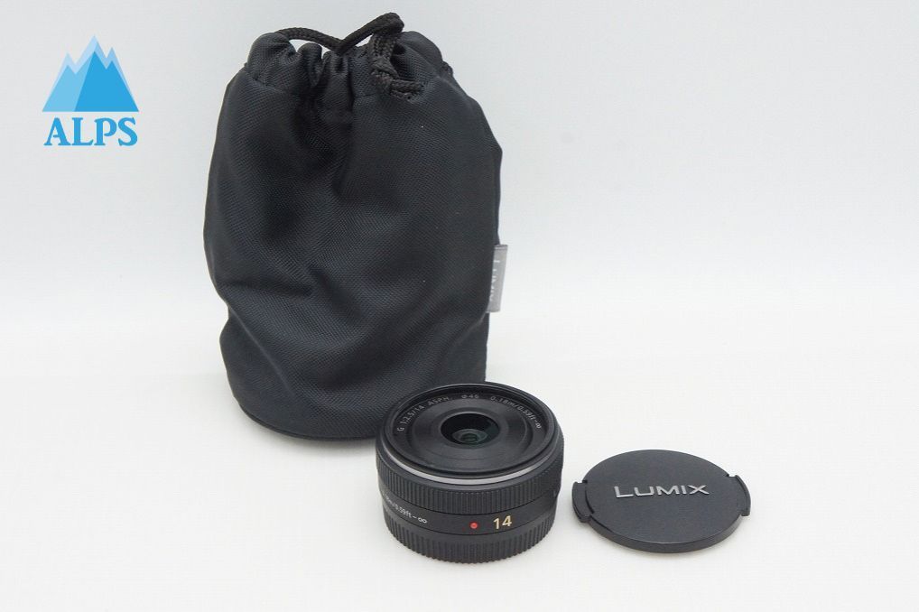 良品 Panasonic LUMIX G 14mm F2.5 ASPH. H-H014 広角パンケーキレンズ