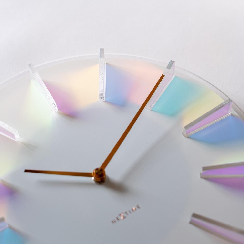 壁時計 掛時計 最高 NEXTIME ネクスタイム ウォールクロック プリズム