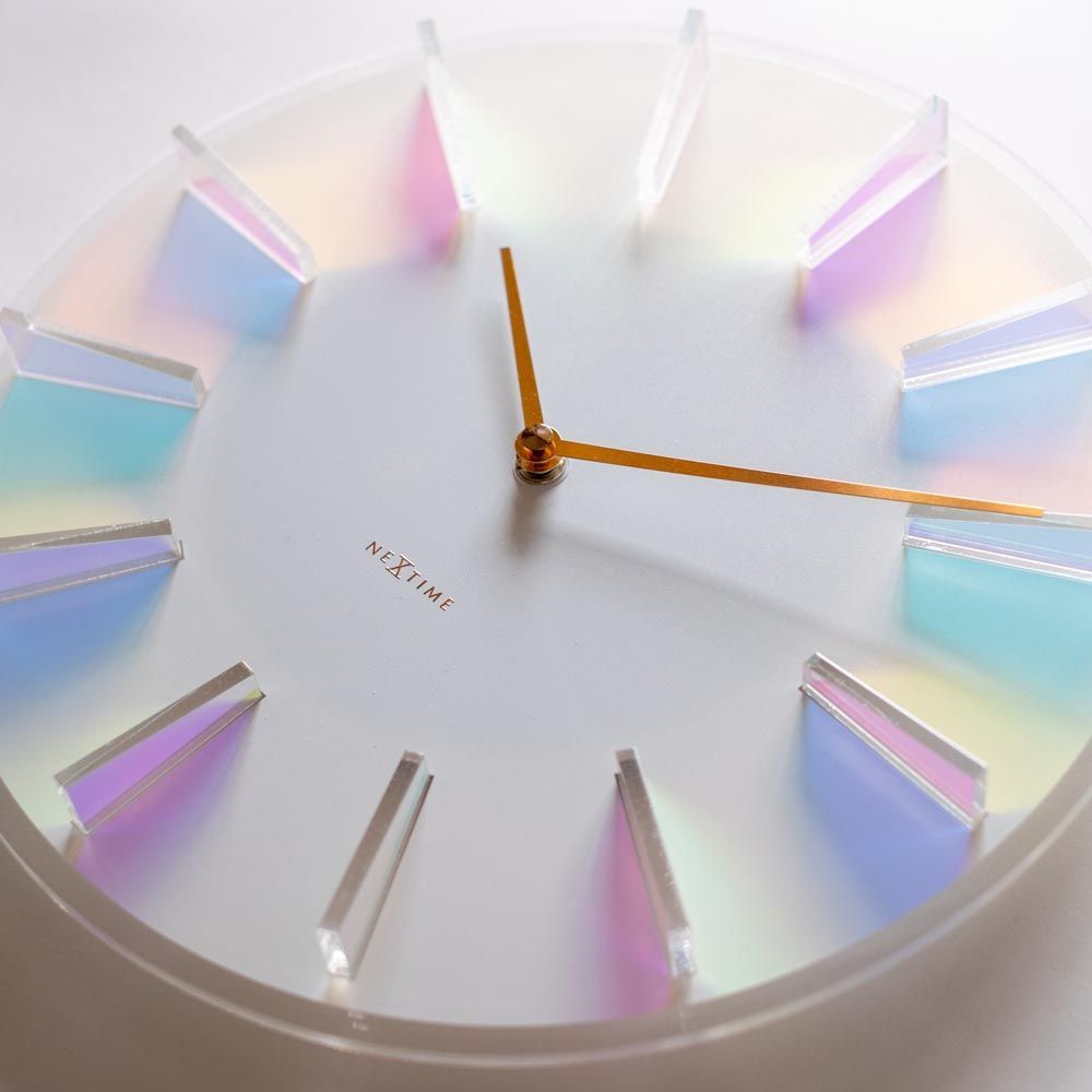壁時計 掛時計 最高 NEXTIME ネクスタイム ウォールクロック プリズム