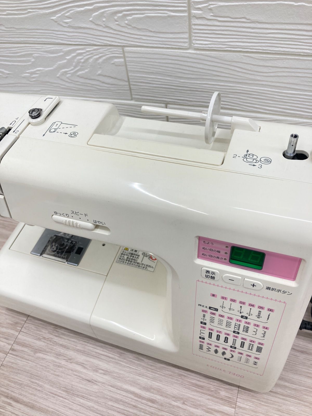 JANOME EQUILA T400 ジャノメ コンピューター ミシン - メルカリ