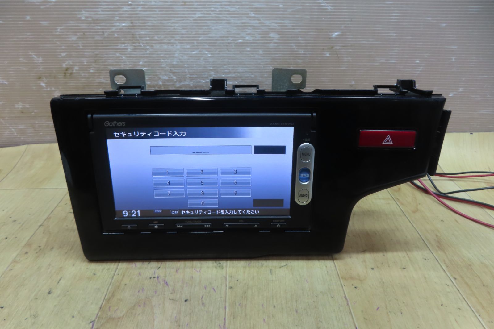 タッチパネル正常 F 5137 ホンダ フィット GP 5 VXM 145 VSi メモリーナビ 本体のみ フレーム付