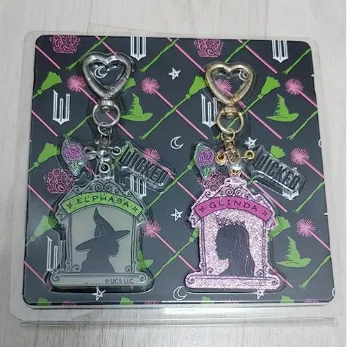 ウィキッド キーホルダー セット (ロッテシネマ 限定モデル