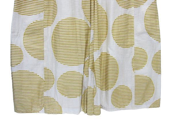  センソユニコ t.b ティービー レース刺繍袖 長袖ワンピース マキシ丈 昭和レトロ柄 水玉 ライトベージュ オレンジ Mサイズ38 春夏秋用 管理番号 -251216-503 990 長袖 七分袖 カットソーワンピース