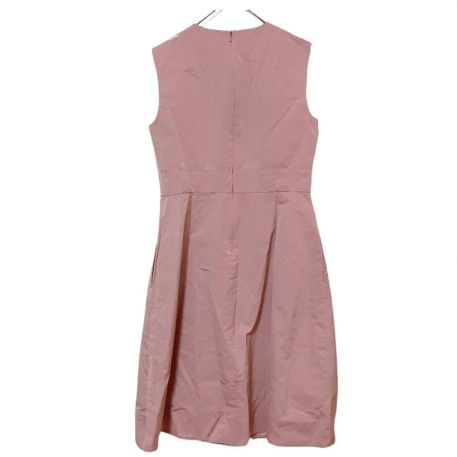 RE277 S MAX MARA マックスマーラ ノースリーブワンピース ピンク