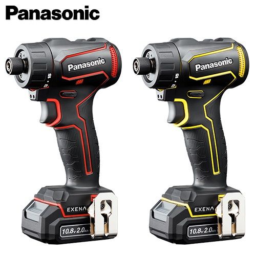 パナソニック 充電ドリルドライバー ビットタイプ EXENA Lシリーズ 10 8 V 2 0 Ah 電池 充電器 ケース付