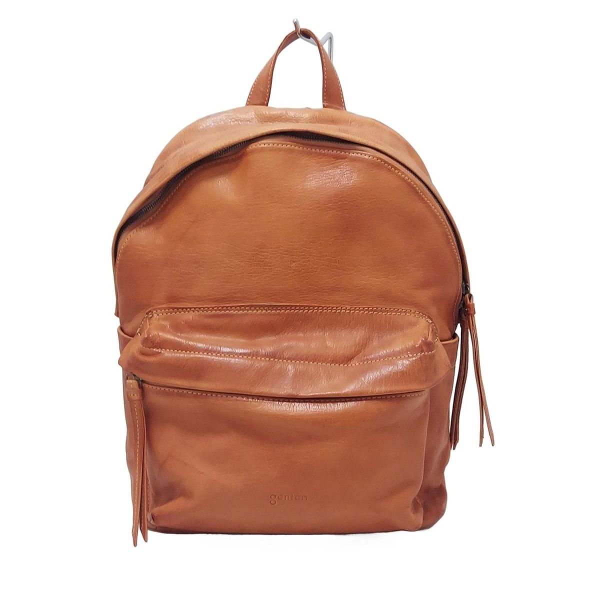 genten(ゲンテン) リュックサック - ライトブラウン レザー - メルカリ