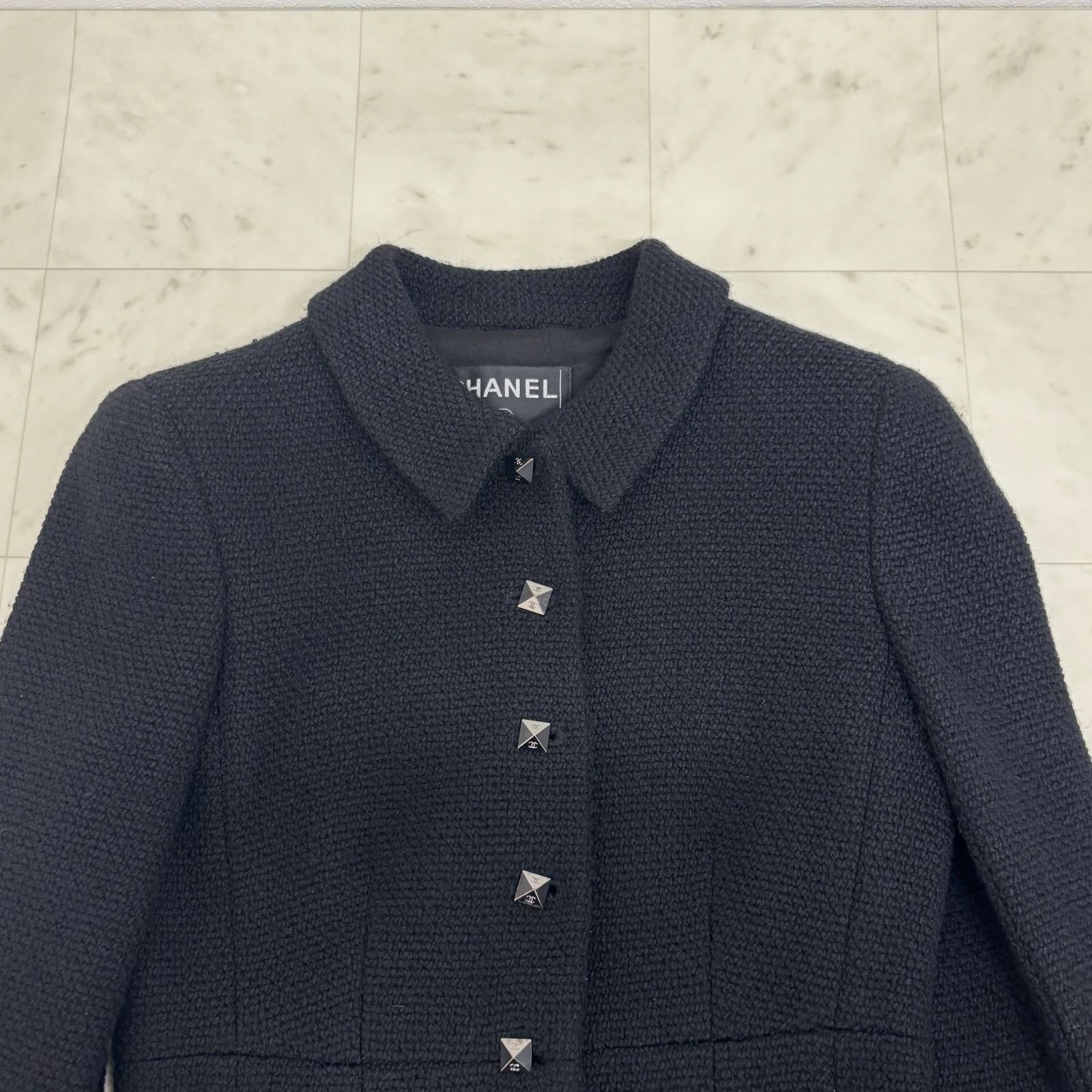 ◎CHANEL シャネル セットアップ スーツ ジャケット スカート ツイード 