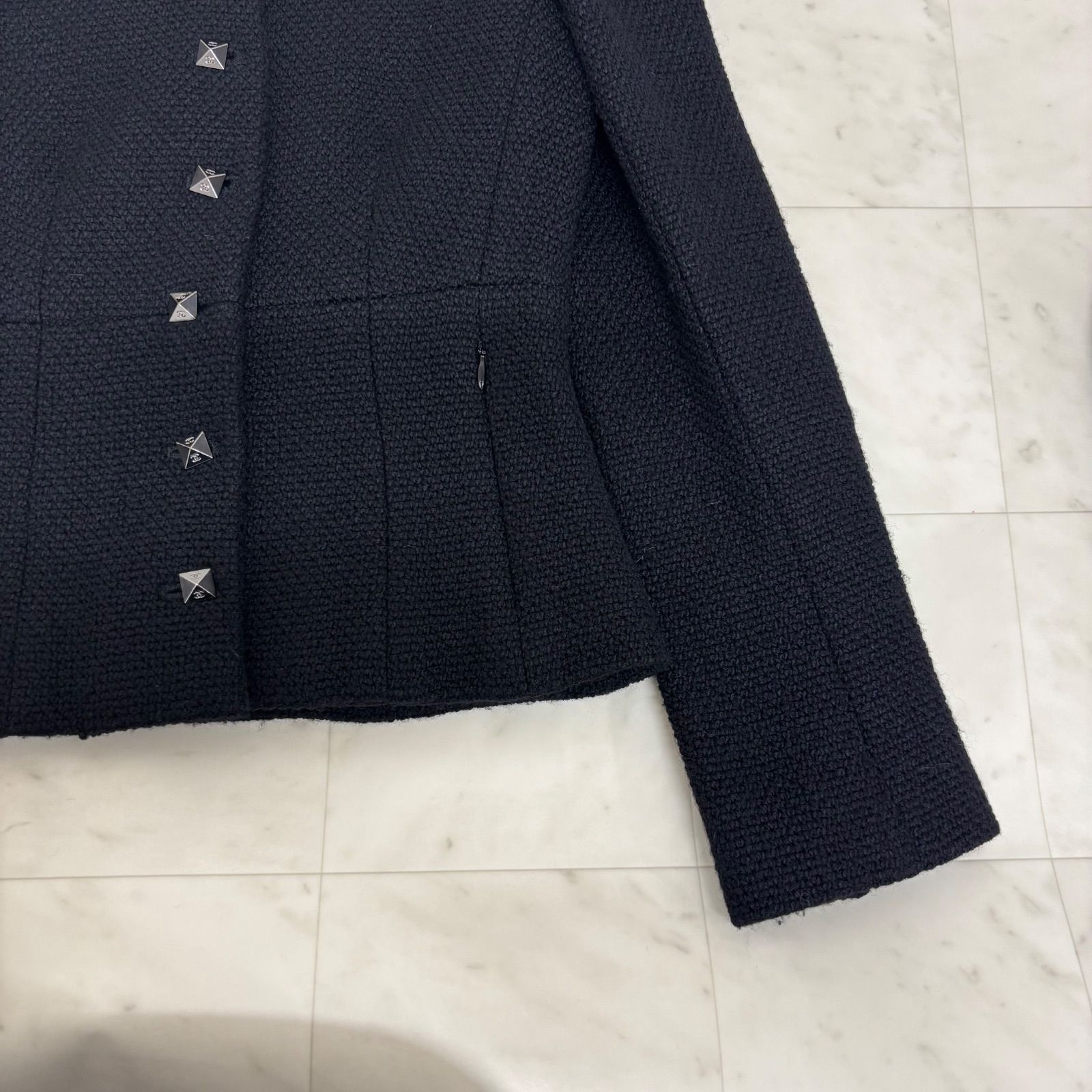 ◎CHANEL シャネル セットアップ スーツ ジャケット スカート ツイード 