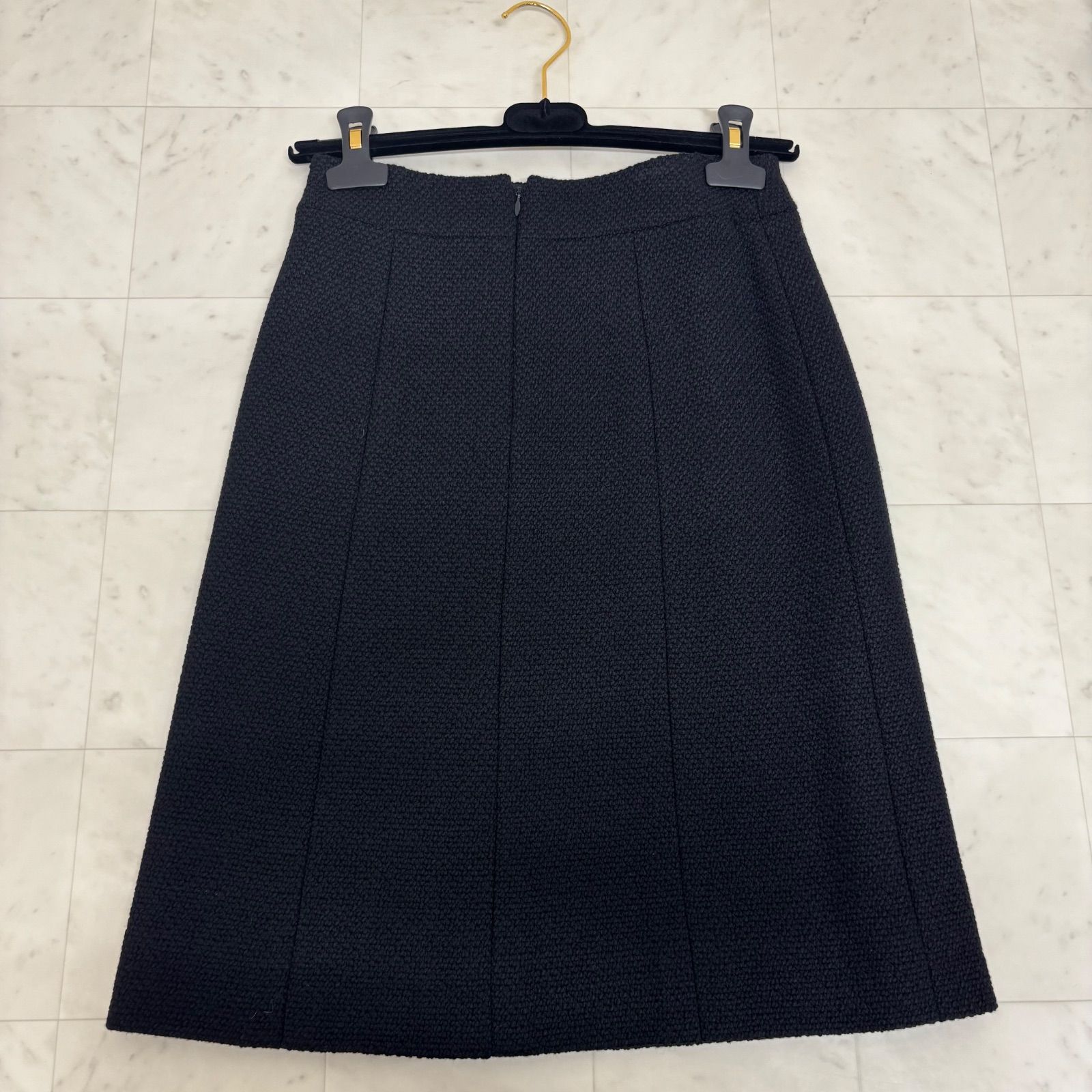 ◎CHANEL シャネル セットアップ スーツ ジャケット スカート ツイード 