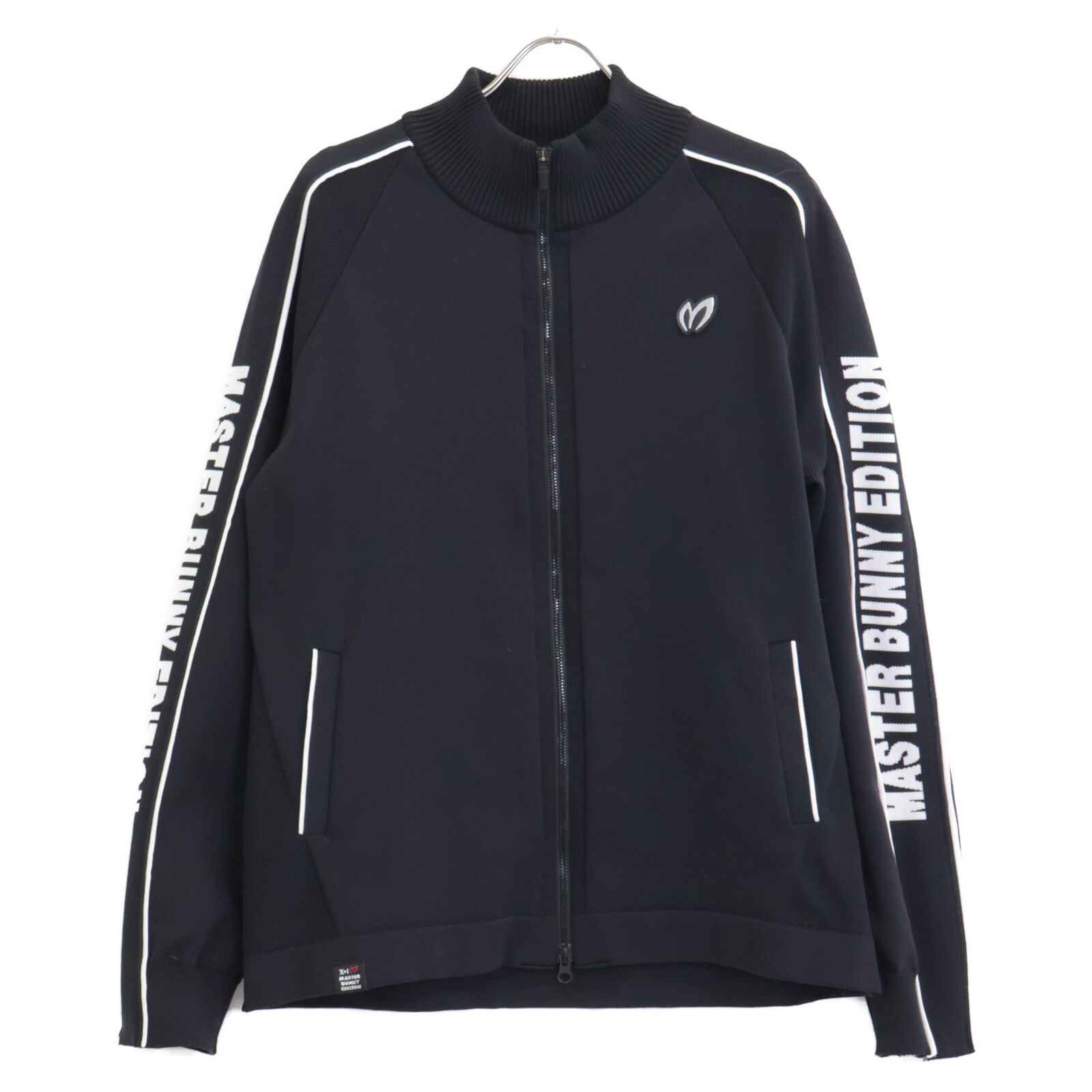 マスターバニーエディション　ダブルジップ　ジャンパー　サイズ【6】ブラック MASTER BUNNY EDITION マスターバニーエディション ﾌﾞﾗｯｸ ﾀﾞﾌﾞﾙｼﾞｯﾌﾟ