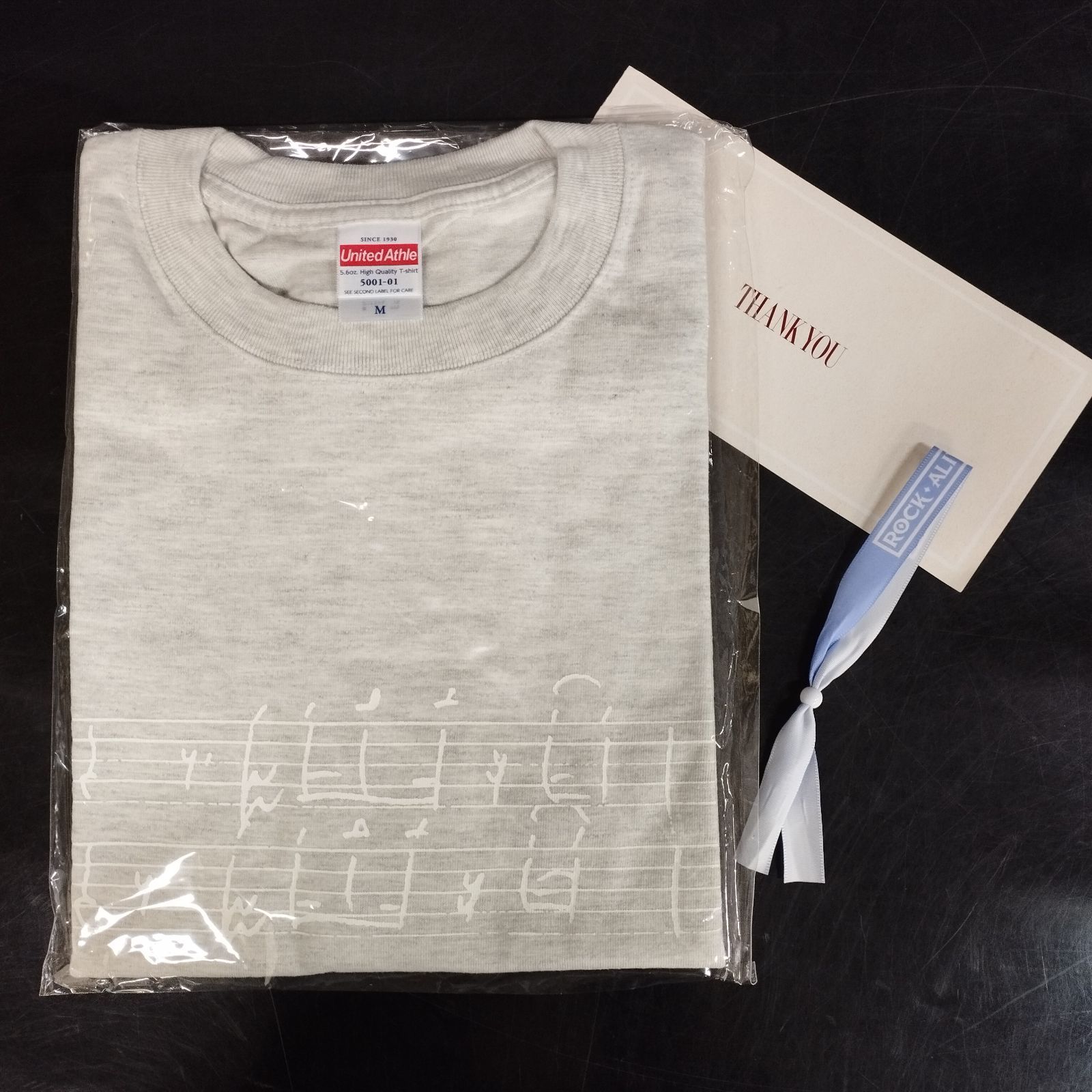 【新品未使用】グラスハートTシャツ、リストバンド、佐藤健さんのメッセージカード 新品未使用】グラスハートTシャツ、リストバンド、佐藤健さんの