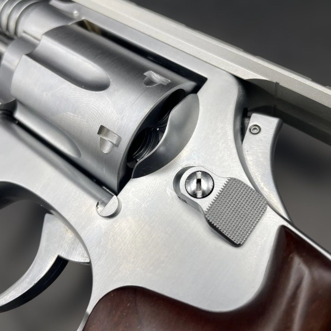 漏れなし コクサイ SPEED COMP 4インチ シルバーモデル KOKUSAI スピードコンプ スチールチャレンジ S W 357マグナム ガスガン ガスリボルバー レースガン 競技 スピードシューティング イチロー ナガタ ツチノコ 腕時計 ガスガン 