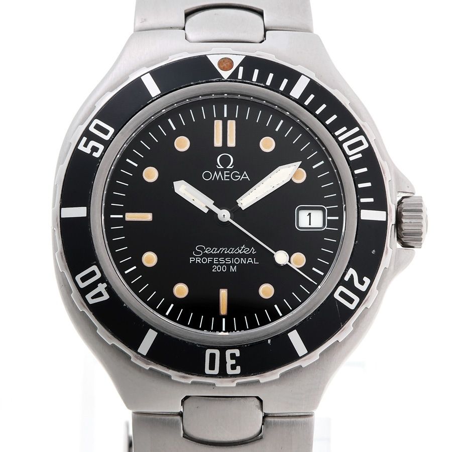 オメガ OMEGA シーマスター プロフェッショナル 200 396.1052 ブラック クオーツ 商品番号 B-159390