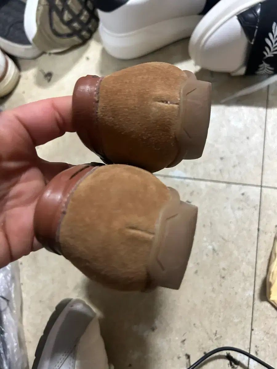  TANDY タンディ スウェード ローファー 235 240 cm フラットシューズ バレエシューズ パンプス