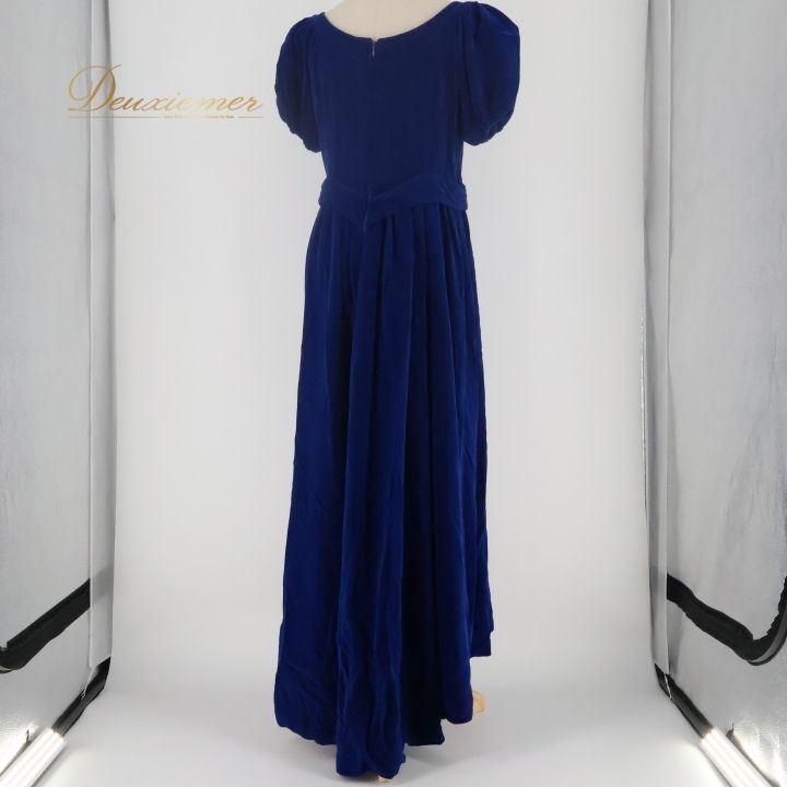 フラダンス用衣装 ストア 美品】MENEHUNE コーデュロイ生地 ブルー