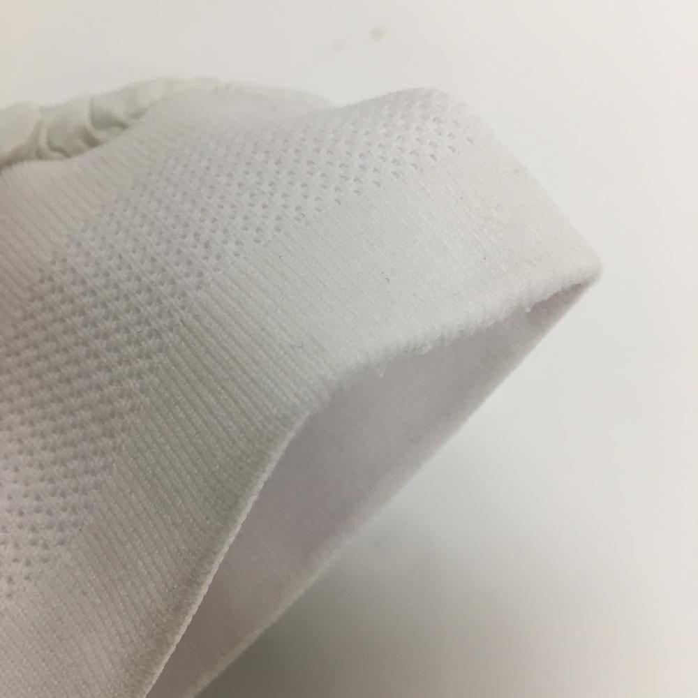 美品】パーリーゲイツ スニード 白×ネイビー 蓄熱裏地 フロントロゴ