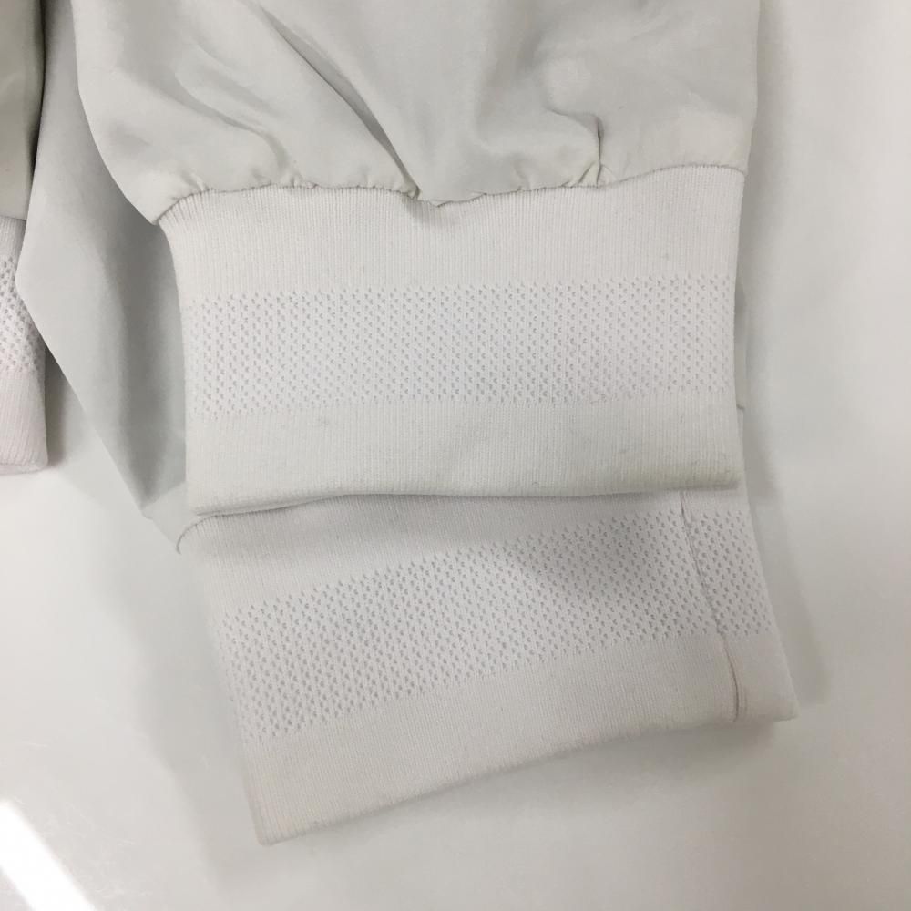 美品】パーリーゲイツ スニード 白×ネイビー 蓄熱裏地 フロントロゴ