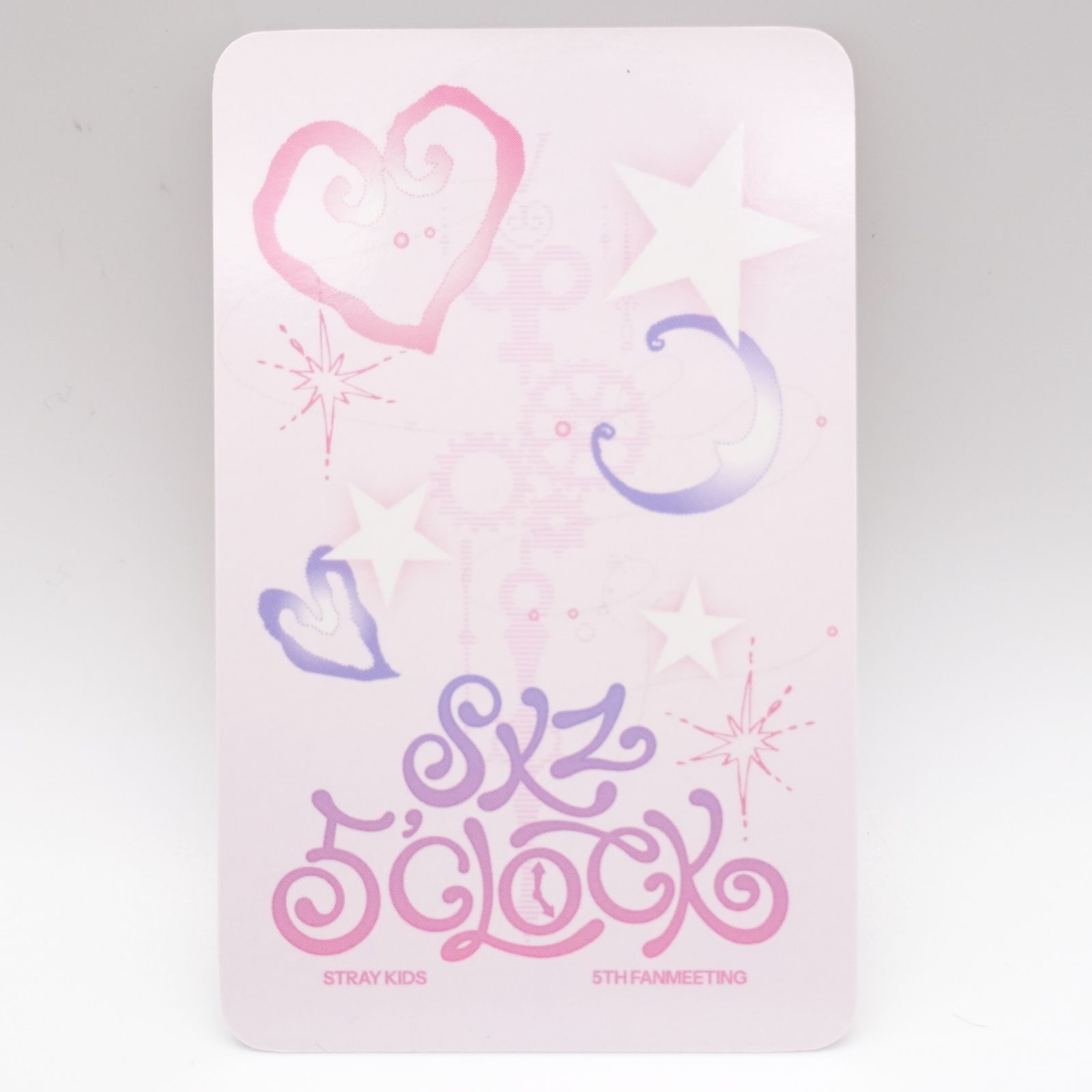 StrayKids ヒョンジン 5'CLOCK 特典 アクスタ トレカ IDセット hyunjin