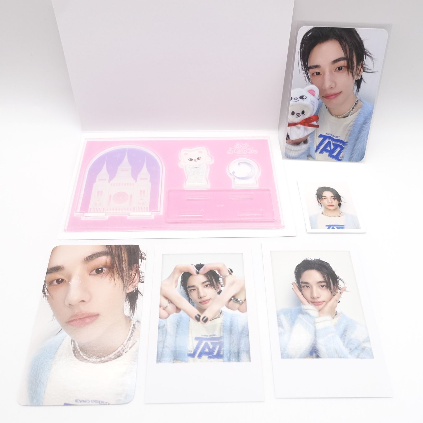 StrayKids ヒョンジン 5'CLOCK 特典 アクスタ トレカ IDセット hyunjin